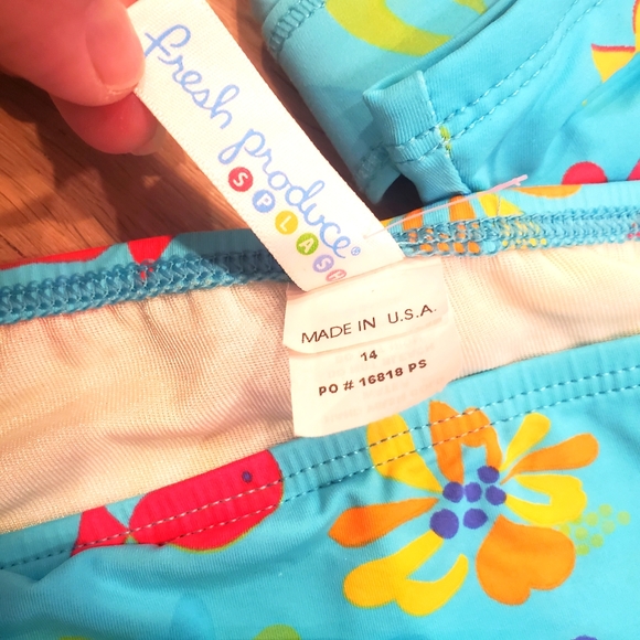 3-piece tankini with swim skirt size 14 xl - Picture 6 of 8